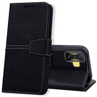 For Xiaomi Poco F4 GT Litchi RFID Leather Phone Case(Black)
