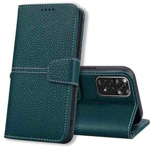For Xiaomi Redmi Note 11S Litchi RFID Leather Phone Case(Green)