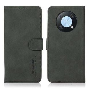 For Huawei nova Y90 / Enjoy 50 Pro KHAZNEH Matte Texture Leather Phone Case(Green)