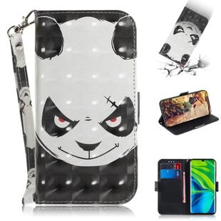For Xiaomi Mi CC9 Pro / Note 10 / Note 10 Pro 3D Formula Pattern Magnetic Attraction Horizontal Flip Leather Case with Lanyard, Support Holder & Card Slot & Wallet(Angry Bear)
