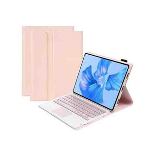 For Huawei MatePad Pro 11 2022 AHW12-A Detachable Sheep Pattern Bluetooth Keyboard Tablet Leather Case(Pink)