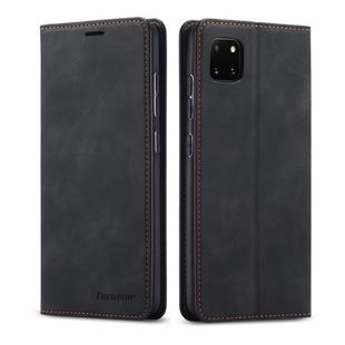 For Galaxy A81 / Note 10 Lite Forwenw Dream Series Oil Edge Strong Magnetism Horizontal Flip Leather Case with Holder & Card Slots & Wallet & Photo Frame(Black)
