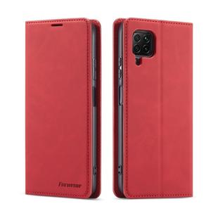 For Huawei P40 Lite / nova 6 SE Forwenw Dream Series Oil Edge Strong Magnetism Horizontal Flip Leather Case with Holder & Card Slots & Wallet & Photo Frame(Red)