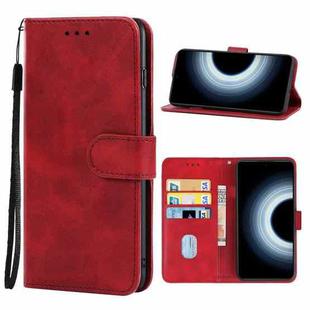 For Xiaomi 12T / 12T Pro / Redmi K50 Ultra Leather Phone Case(Red)