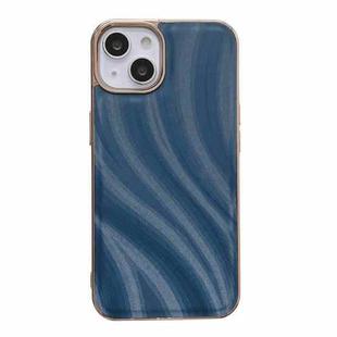 For iPhone 14 Nano Electroplating Protective Phone Case (Ice Crystal Blue)