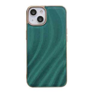 For iPhone 13 Nano Electroplating Protective Phone Case(Green Grass)