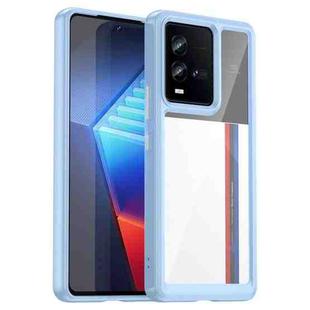 For vivo iQOO 9T Colorful Series Acrylic + TPU Phone Case(Blue)