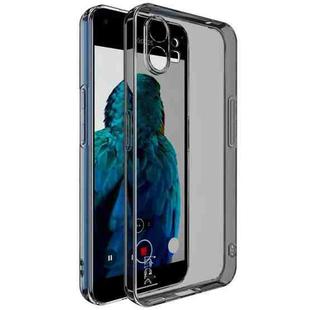 For Nothing Phone 1 5G IMAK UX-5 Series Transparent Shockproof TPU Protective Phone Case(Transparent Black)