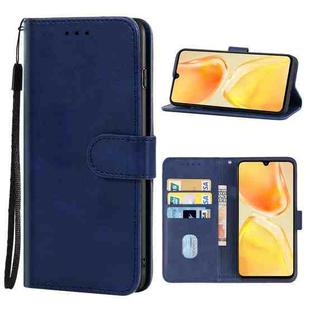 For vivo V25 Leather Phone Case(Blue)