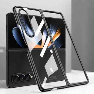 For Samsung Galaxy Z Fold4 GKK Phantom Electroplating Full Coverage Phone Case(Black)