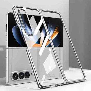 For Samsung Galaxy Z Fold4 GKK Phantom Electroplating Full Coverage Phone Case(Silver)