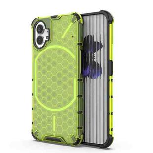 For Nothing Phone 1 Shockproof Honeycomb PC + TPU Protective Phone Case(Green)