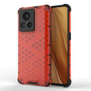 For Realme GT2 Explorer Master Shockproof Honeycomb PC + TPU Protective Phone Case(Red)