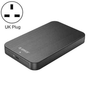 ORICO HM25C3 2.5 inch USB3.1 Gen1 Type-C Hard Drive Enclosure, Plug:UK Plug(Black)