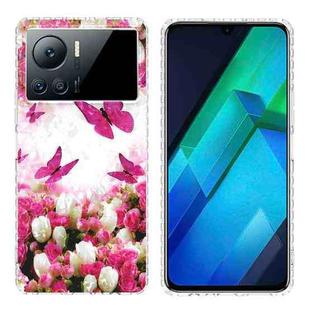 For Infinix Note 12 VIP 2.0mm Airbag IMD Shockproof TPU Phone Case(Dancing Butterflies)