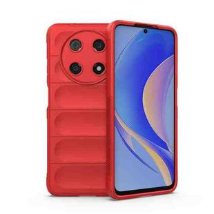 For Huawei Nova Y90/Enjoy 50 Pro Magic Shield TPU + Flannel Phone Case(Red)