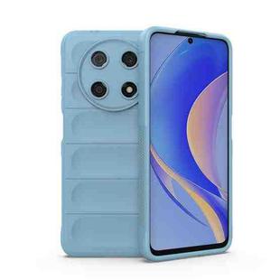 For Huawei Nova Y90/Enjoy 50 Pro Magic Shield TPU + Flannel Phone Case(Light Blue)