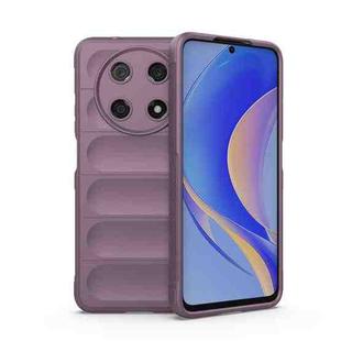 For Huawei Nova Y90/Enjoy 50 Pro Magic Shield TPU + Flannel Phone Case(Purple)