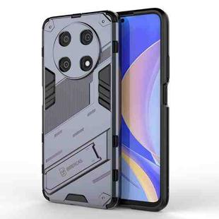 For Huawei Nova Y90/Enjoy 50 Pro Punk Armor 2 in 1 PC + TPU Shockproof Phone Case with Invisible Holder(Grey)