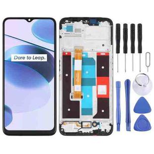 LCD Screen and Digitizer Full Assembly with Frame For Realme C35 RMX3511