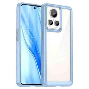 For Realme GT2 Explorer Master Colorful Series Acrylic + TPU Phone Case(Blue)