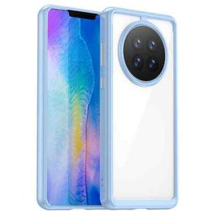 For Huawei Mate 50 Colorful Series Acrylic + TPU Phone Case(Blue)
