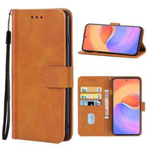 For ZTE S30 Pro Leather Phone Case(Brown)