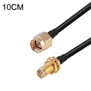 SMA Male to SMA Female RG174 RF Coaxial Adapter Cable, Length: 10cm