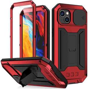 For iPhone 14 R-JUST Shockproof Life Waterproof Dust-proof Case (Red)