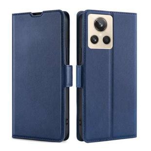 For Realme GT2 Explorer Master Ultra-thin Voltage Side Buckle Leather Phone Case(Blue)