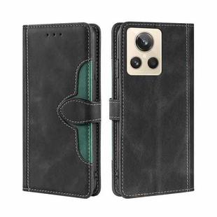 For Realme GT2 Explorer Master Skin Feel Magnetic Buckle Leather Phone Case(Black)
