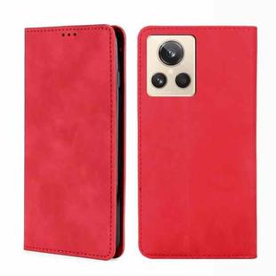 For Realme GT2 Explorer Master Skin Feel Magnetic Horizontal Flip Leather Phone Case(Red)