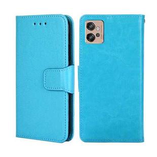 For Motorola Moto G32 4G Crystal Texture Leather Phone Case(Sky Blue)