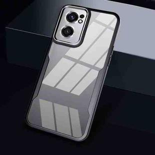 For OnePlus Nord CE 2 5G Transparent Acrylic + TPU Phone Case(Black)