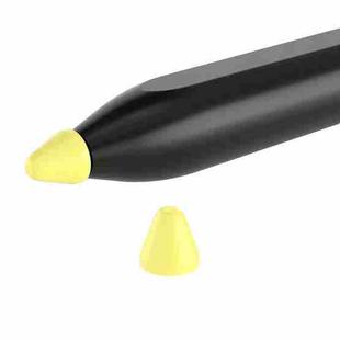10 in 1 / Set Silicone Nib Cap For Xiaomi Pencil(Lemon Yellow)