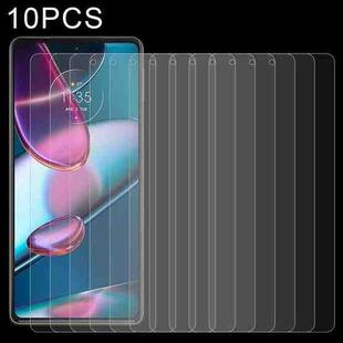 10 PCS 0.26mm 9H 2.5D Tempered Glass Film For Motorola Edge+ 5G UW