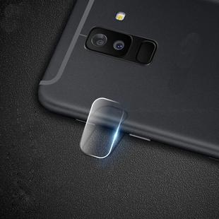 10 PCS For Galaxy A6 (2018) 0.3mm 2.5D 9H Rear Camera Lens Flexible Tempered Glass Film