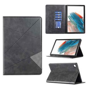 For Samsung Galaxy Tab A8 10.5 2021 SM-X200/X205 Prismatic Leather Tablet Case(Black)
