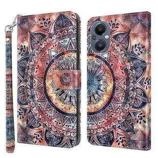 For OnePlus Nord N20 5G 3D Painted Leather Phone Case(Color Mandala)