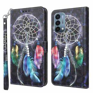 For OnePlus Nord N200 5G 3D Painted Leather Phone Case(Colorful Dreamcatcher)