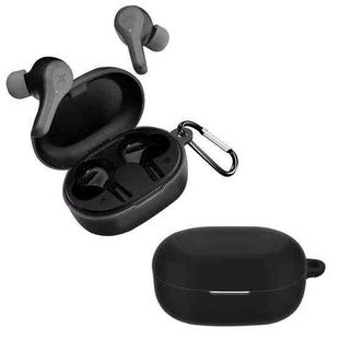For Edifier Xemal X5 Pure Color Wireless Bluetooth Earphone Silicone Case(Black)