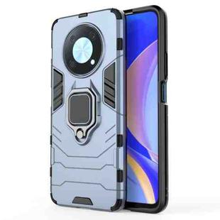 For Huawei nova Y90/Enjoy 50 Pro Shockproof PC + TPU Protective Case with Magnetic Ring Holder(Navy Blue)