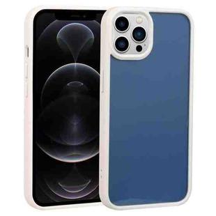 For iPhone 12 Pro Two-color Shield TPU + PC Phone Case(White)