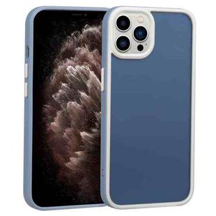 For iPhone 11 Pro Two-color Shield TPU + PC Phone Case(Light Blue)