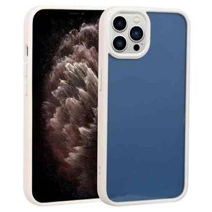 For iPhone 11 Pro Max Two-color Shield TPU + PC Phone Case (White)