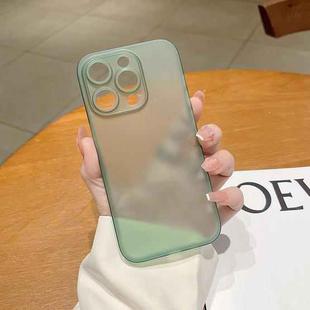 For iPhone 14 Frosted PP Phone Case (Green)