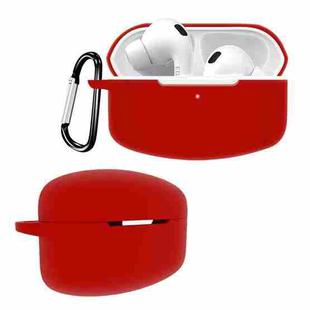 For Edifier LolliPods Pro Pure Color Bluetooth Earphone Silicone Case(Red)