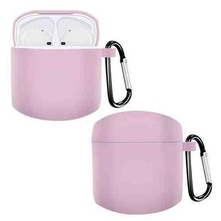 For Edifier LolliPods Pure Color Bluetooth Earphone Silicone Case(Pink)