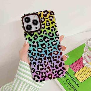 Leopard Texture Dual-side Laminating Phone Case For iPhone 14 Pro Max(Multicolour)