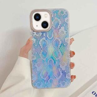 Python Texture Dual-side Laminating Phone Case For iPhone 14(Six Senses)